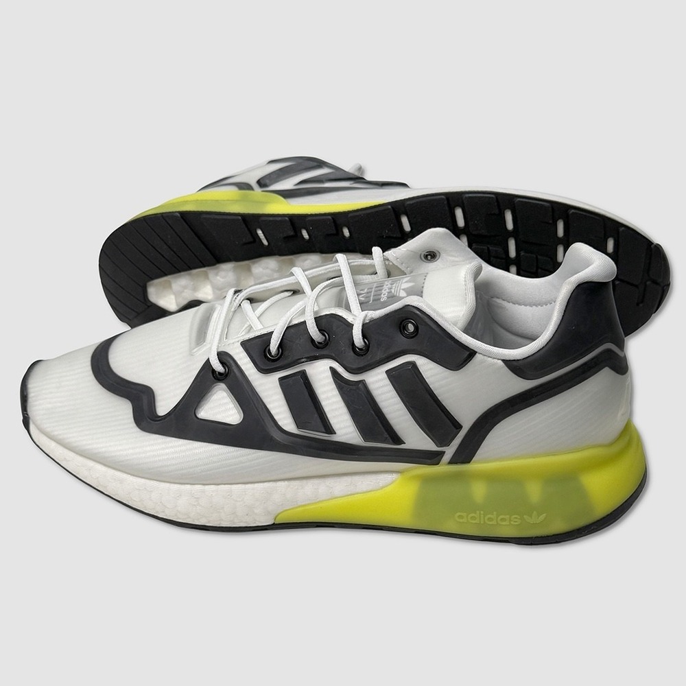 Adidas ZX 2K Boost Futureshell Shoes‎ - NEW Mens 9 White / Multi - #49257-ZZ4